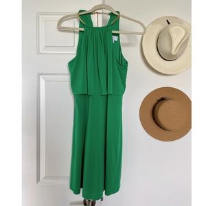 Jessica Simpson green mini dress